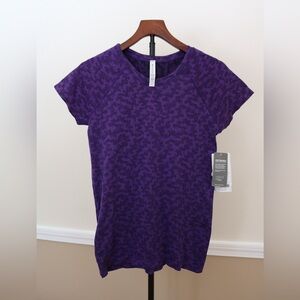 Athleta Purple Short Sleeve Tee